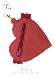 Tuto Comment Faire Un Porte Monnaie Porte Cles En Cuir En Forme De Coeur Dans Mon Bocal Porte Monnaie Porte Cle Cles En Cuir
