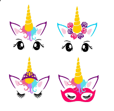 Pin By Regina Calhoun Bray On Birthdays Unicorn Face Unicorn Svg Unicorn Eyes