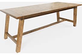 Constructed from solid wood frame and composite wood, it is accented with gray finish. Belfort Essentials Telluride Counter Height Trestle Table Belfort Furniture Pub Tables