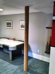These make perfect basement post covers! Top 50 Best Basement Pole Ideas Downstairs Column Cover Designs Small Basement Remodel Basement Design Basement Poles