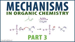 organic chemistry reaction mechanism pattern examples