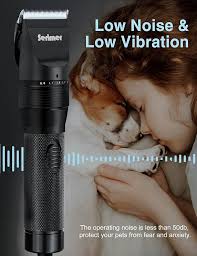 Amazon.com: Dog Clippers for Grooming, Professional 15V Heavy Duty Dog  Clipper,Pet Hair Trimmers for Thick Coats,Low Noise Cord Clippers with  Guard Combs Brush : Pet Supplies