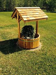 Bird Bath Well Pump Cover Wishing Well With Planter To Hide Septic Tank Septic Tank Covers Septic Tank Well Pump Cover