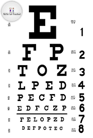 Eye Doctor Eye Chart For House Corner Preschool Printable