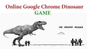 The original game in chrome only works in offline mode but this one is hacked to work even when online. How To Play Google Chrome Dinosaur Game Online Dino Game Online Youtube