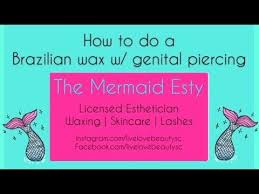 how to do brazilian wax with genital piercing youtube brazilian waxing genital piercing brazilians