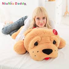 Trending price is based on prices over last 90 days. 2018 Niuniu Daddy Plush Toy Big Dog 47 Giant Stuffed Puppy Dog Soft Extremely Plush Animal Toy Pillow Buy At The Price Of 24 04 In Aliexpress Com Imall Com