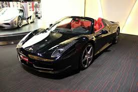The 458 replaced the f430 , and was first officially unveiled at the 2009 frankfurt motor show. Awesome Ferrari 458 Spider Blacked Out Car Images Hd 2014 Ferrari 458 Spider Black Hd Wallpaper 12269 Car Wallpaper Ferrari 458 Blacked Out Cars Ferrari