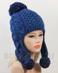 шапки ушанки вязаные спицами женские с описанием и фото Trikotazhnaya Ushanka V Komsomolske Na Amure Zhenskaya Shapka Ushanka Iz Trikotazha Zhenskie Vyazanye Shapki Shapka Shapka Ushanka Vyazanye Shapki