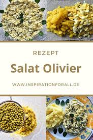 Rezept Fur Den Russischen Salat Olivier Oder Olivje Salat Olivier Russischer Salat Salat