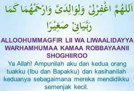 Bacaan Doa Untuk Kedua Orang Tua Dan Artinya Media Pustaka