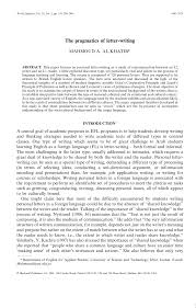 If you want to learn kepada sesiapa yang berkenaan in english, you will find the translation here, along with other translations from malay to english. Pdf The Pragmatics Of Letter Writing