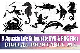 Download Fish Silhouette Svg Free Free Svg Cut Files Create Your Diy Projects Using Your Cricut Explore Silhouette And More The Free Cut Files Include Svg Dxf Eps And Png Files SVG Cut Files