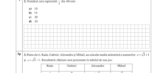 Carte evaluare nationala clasa a vi. Variante Evaluarea Nationala 2021 Clasa A Viii A Matematica Si Limba Romana
