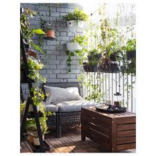 Applaro Bank Kahverengi 80x41 Cm Ikea Yaz Urunleri Ikea Patio Furniture Ikea Patio Ikea Outdoor Furniture