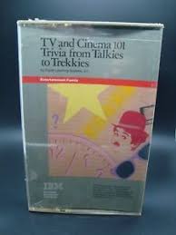 Here's how to move it back to the top. Ibm Tv And Cinema 101 Trivia From Talkies To Trekkies Entertainment Pc Pcjr Ebay