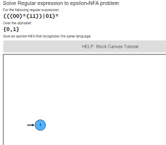 The regular expression has two 0s surrounded by (0+1)* which means accepted strings must have at least 2 0s. Solve Regular Expression To Epsilon Nfa Problem For The Following Regular Expression 00 11 01 Over The Alphabet 0 1 Homeworklib
