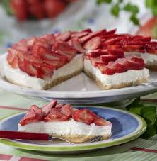 Erdbeer Quark Kuchen Rezept Erdbeer Quark Kuchen Zwieback Kuchen Rezepte