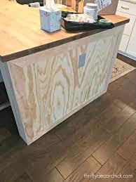 Maybe you would like to learn more about one of these? Build Out A Kitchen Island With Side Panels Thrifty Decor Chick Thrifty Diy Decor And Organizing
