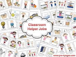 classroom helpers job kit classroom helpers preschool