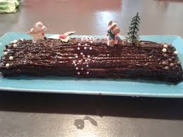 Buche De Noel Au Carambars Et Chocolat Recette Buche De Noel Buche De Noel Facile Recette Buche