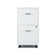 The two cams lock the drawer and the drawer above it. Staples 2 Drawer Vertical File Cabinet Locking Letter White 18 D 52155 2806767 Walmart Com Walmart Com