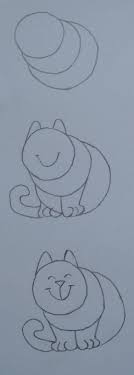 Kids Art Elementary Drawing Lessons The Drawings Of Cats Draw Animals Elementary Drawing Painting For Kids Drawing For Kids