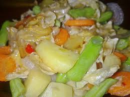 Angakt ikan dan toskan minyaknya. Resepi Sayur Campur Goreng Dunia Belajar