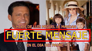 Incluso, se ha hecho una bioserie en netflix. Hijos De Luis Miguel Le Mandan Fuerte Mensaje Al Cantante En El Dia Del Padre Youtube
