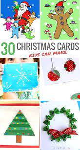 Diy santa card from kate's creative space. 30 Christmas Cards For Kids To Make