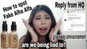 Euphora store sells all, best selling!, under rm20 Ep 4 4 Fake Vs Original Alha Alfa Foundation Testing Vlog Style Youtube
