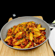 Kassler Bbq Sauerkraut Pfanne Mit Schupfnudeln Zu Faul Zum Kochen Sauerkraut Schupfnudeln Mit Sauerkraut Kassler Rezept
