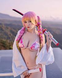 Fesch6 в X: „Do you all like my Mitsuri cosplay? cosplay DemonSlayer  t.colDWQlJ6Ibi“  X