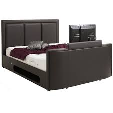 Buy 5ft kingsize bed headboards & footboards and get the best deals at the lowest prices on ebay! Tv Bed Cabaret King Size Tv Bed Frame With Led Tv Tv Beds Tv Bed Frame Leather King Beds