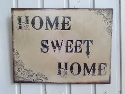 This page proposes examples of homes created with sweet home 3d. Schild Eisen Home Sweet Home Vintage Shabby B 33 Cm H25 Cm Kaufen Bei Raumtraum Dekoshop