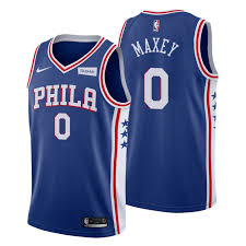 Tyrese maxey (born november 4, 2000) is an american professional basketball player for the philadelphia 76ers of the national basketball association (nba). Nba Men S Philadelphia 76ers Tyrese Maxey Fan Jersey Store