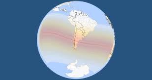 You must be somewhere within the central path (between the blue lines) to see the total phase of the eclipse. Totale Sonnenfinsternis 14 Dezember 2020