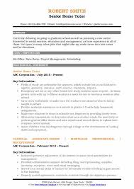 Malaysia tuition fees for hourly private tuition or home tuition rate depends on the tutor's qualification and experiences. Home Tutor Resume Samples Qwikresume