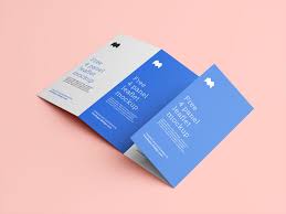 Free 4 Panel Accordion Fold Brochure Mockup Psd Set 3 Pamphlet Design Brochure Mockup Psd Brochure