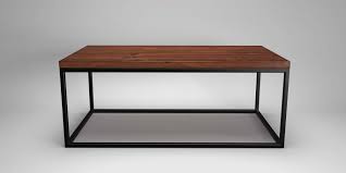 Solid steel table bases for sale at ohio woodlands. Industrial Square Tube Coffee Table Black Powder Coated Blue Island Home