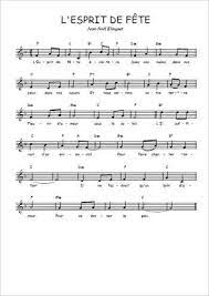 Du lundi au vendredi à 6h18. L Esprit De Fete Partition Gratuite