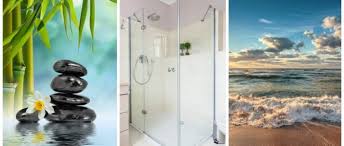 Anrichte wandpaneele holz wohnzimmer zuhause. Duschruckwand Ohne Fliesen Kreative Motive Fur Ihre Dusche