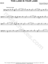 Peter, paul and mary perform this land is our land live at their 25th anniversary concert in 1986. Woody Guthrie This Land Is Your Land Sheet Music Cello Solo In G Major Download Print Sku Mn0107194