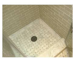 Finding inspiration for a mosaic pool design is not always easy. Master Bathroom Shower Floor Mosaic Detail