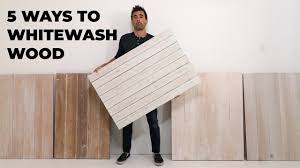 Check spelling or type a new query. 5 Diy White Wash Finishes For Wood Youtube