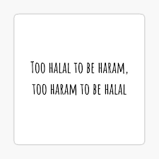 Haram although products such as the popular. Sticker Haram Redbubble