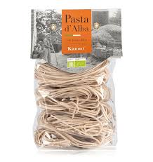 Kamut® brand khorasan wheat pasta with sun dried tomato… Pasta D Alba Organic Tagliolini With Kamut Whole Wheat Artisan Line Artisan Organic Italian Pasta Avvenice