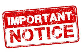 Image result for notice