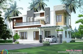 3 Bhk Modern Box Home Duplex House Design Kerala House Design Indian Home Design