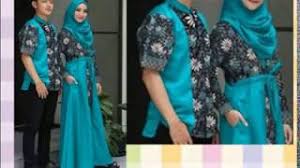 Model baju batik kombinasi sedang banyak diminati oleh masyarakat indonesia dewasa ini. Model Baju Gamis Batik Terbaru Sarimbit Couple 2020 Youtube